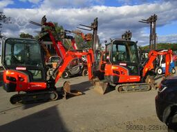Kubota KX 019-4 mit hydraul. Schnellwechsler + 3 Löffel