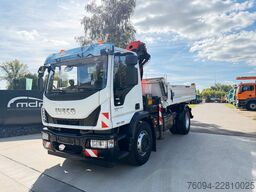 IVECO Eurocargo 180-320 KRAN 14m FUNK KIPPER AHK