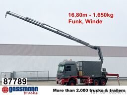 Mercedes-Benz Actros 3346 AK 6x6, 134t Anhängelast WSK,