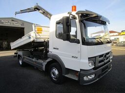 MERCEDES-BENZ Atego 822K *Kipper+Ladekran+2xAHK+Mod.2014*