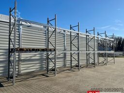 16,8 lfm Palettenregale für Außenbereich H: 4,5m , 3000 kg Fachlast , FVZ
