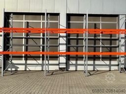 ca. 14 lfm Palettenregale H: 450cm Fachlast: 3000 kg , 45 Palettenplätze