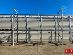 11,2 lfm Palettenregale für Außenbereich H: 4,5m , 3000 kg Fachlast , FVZ