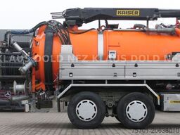 MAN 26.402 Saugwagen Kamera Blattgefedert