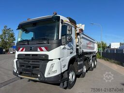 VOLVO FMX 500 8X4 Hinterkipper SchmitzCargobull 16,2m3