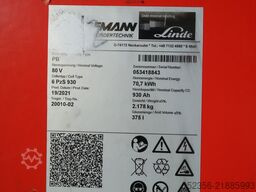 Linde 80v 6PzS930 81% Staplerbatterie