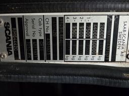 Scania R 143 6x4 full air suspension zeldzaam M chassis