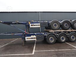 Van Hool 20/30ft ADR container transport trailer