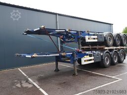 Van Hool 20/30ft ADR container transport trailer