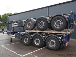 Van Hool 20/30ft ADR container transport trailer