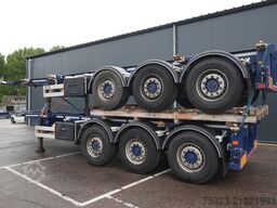 Van Hool 20/30ft ADR container transport trailer