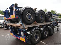 Van Hool 20/30ft ADR container transport trailer