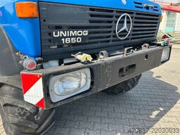 UNIMOG U 1650 / Atlas 130.1 / Greifer / Winde