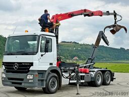 MERCEDES-BENZ ACTROS 2541 * ABROLLKIPPER * EPSILON E140Z81*TOP