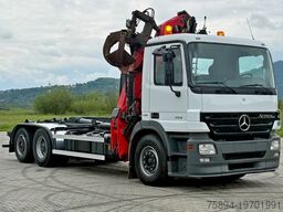 MERCEDES-BENZ ACTROS 2541 * ABROLLKIPPER * EPSILON E140Z81*TOP