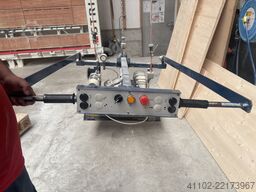Schmalz Vacuheber für Plattensäge mit Kran