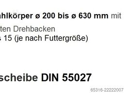 POREBA Futter/Planscheibe