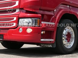 SCANIA R 490 Pritsche Kran Effer Funk Lift-/Lenkachse