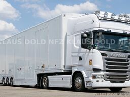 SCANIA R450 Autotransporter Komplettzug Kässbohrer
