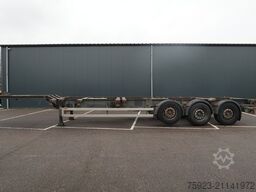 Renders 3 AXLE CONTAINER TRANSPORT TRAILER