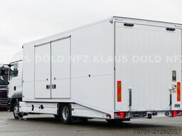 MAN TGL 8.250 geschloss. Autotransp. Moetefindt