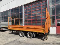 Blomenröhr 896/14000  14 t Tandem 2 Seiten Kipper   Tieflader