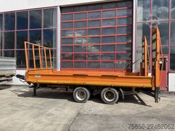 Blomenröhr 896/14000  14 t Tandem 2 Seiten Kipper   Tieflader