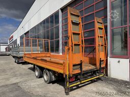 Blomenröhr 896/14000  14 t Tandem 2 Seiten Kipper   Tieflader