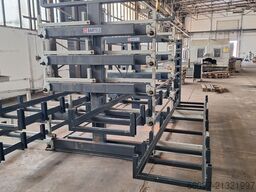 BARTELS doppelseitiges Roll-Aus-Regal 1600