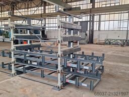 BARTELS doppelseitiges Roll-Aus-Regal 1600