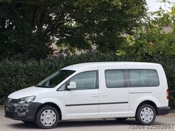 VW Caddy Maxi 1.6 Tdi 5 Sitze Rollstuhlrampe Klima