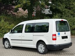 VW Caddy Maxi 1.6 Tdi 5 Sitze Rollstuhlrampe Klima