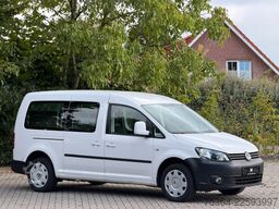 VW Caddy Maxi 1.6 Tdi 5 Sitze Rollstuhlrampe Klima
