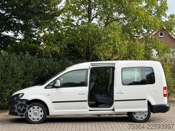 VW Caddy Maxi 1.6 Tdi 5 Sitze Rollstuhlrampe Klima