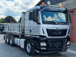 MAN TGX 33.500 6x4 Kipper Kran PK19.001 Funk Greifer