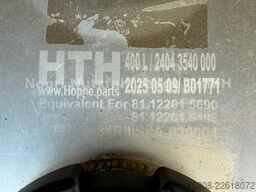 MAN TGX 33.500 6x4 Kipper Kran PK19.001 Funk Greifer