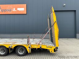 Broshuis E-2190/27 / 3-axle lowloader /  6,4m extendable...