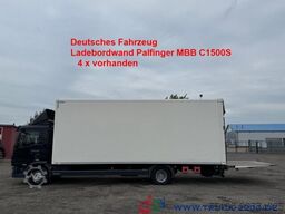 MAN TGL 12.250 Koffer 7.20m Ladebordwand1.5t. 1.Hand
