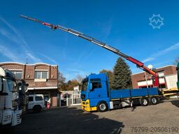 MAN 26.440 TGX Pritsche + PK 34002 + JIB Seilwinde