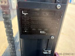 Linde L 14 Deichselstapler