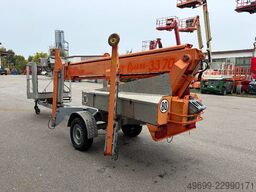 Omme 1650P- 16,5m Anhänger-Arbeitsbühne