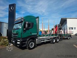 Iveco X-Way 510 6x4 Cranab TZ12 2 Intarder