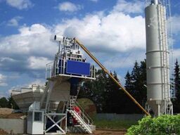 Polygonmach PCC30 M3 skip hoist concrete plant