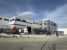 Polygonmach mobile 60m3 concrete plant self-erected