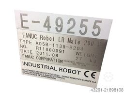 Fanuc LR Mate 200iC, R-30iA Mate