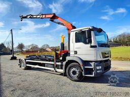 MAN TGM 18.290 Container + Palfinger PK13001