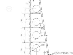 GERD WOLFF Aufspannwinkel 1x 0,7x 2 Meter