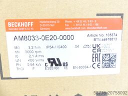 Beckhoff AM8033-0E20 ! -