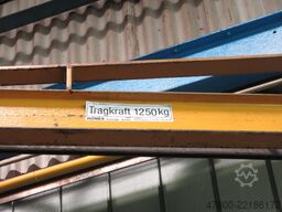 Stahl Demag Drehkran Hallenkran Kran Wandschwenkkran 4,6m NL 1250Kg Kettenzug