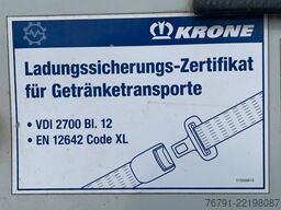 KRONE SD Standard_ Liftachse_ LASI Code XL + VDI 2700